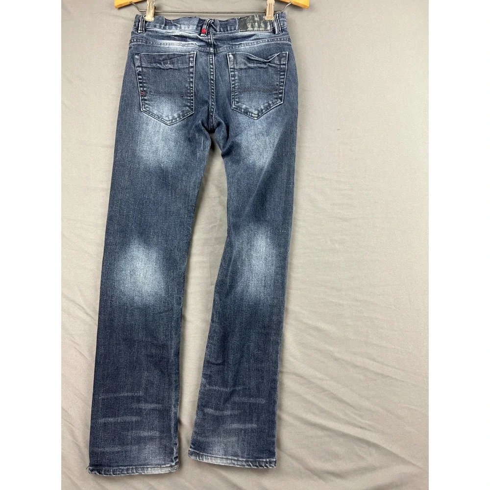 Tommy Hilfiger Jeans Kids Size 10 Straight Leg Blue Dark Wash Faded Good